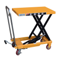Manual Hydraulic Trolley Portable Scissor Lift Table